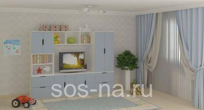 ТУМБА-АНТРЕСОЛЬ 2 дверки Тимберс Кидс