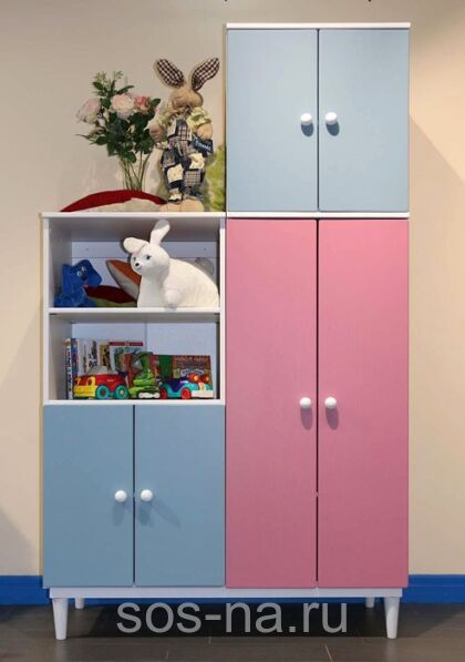 ТУМБА-АНТРЕСОЛЬ 2 дверки Тимберс Кидс