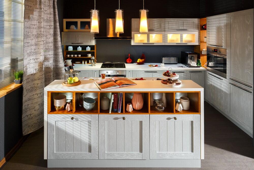 Фото интерьера Тимберика Снежный дуб