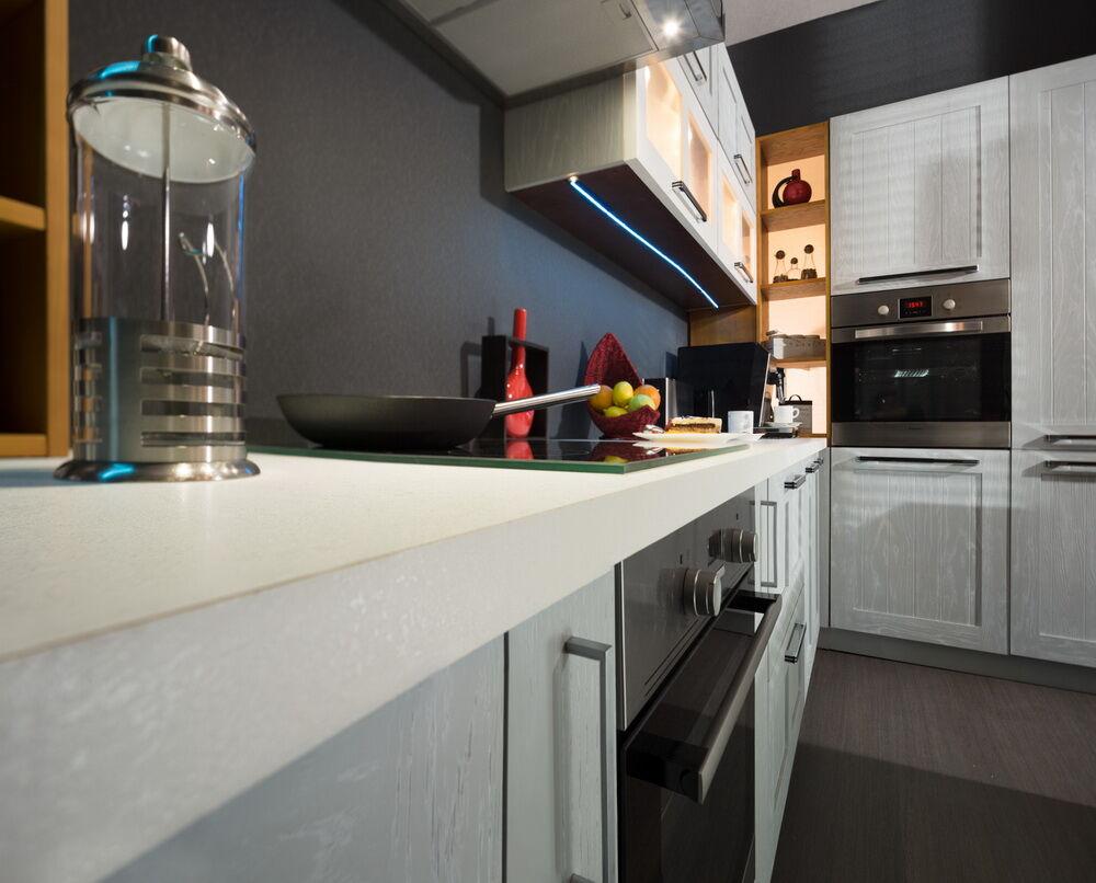 Фото интерьера Тимберика Снежный дуб