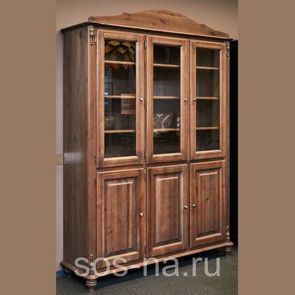 Шкаф книжный 3-створчатый Скандия