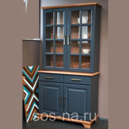 Шкаф-буфет Брусно 2-х створчатый (узкий верхний модуль), арт. Б3.29.02