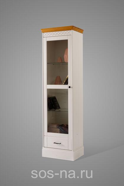 Шкаф Дания книжный 1-ств