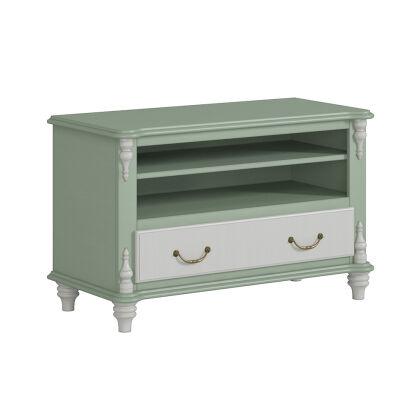 Тумба под ТВ Скандия с нишей, ящиком и полкой