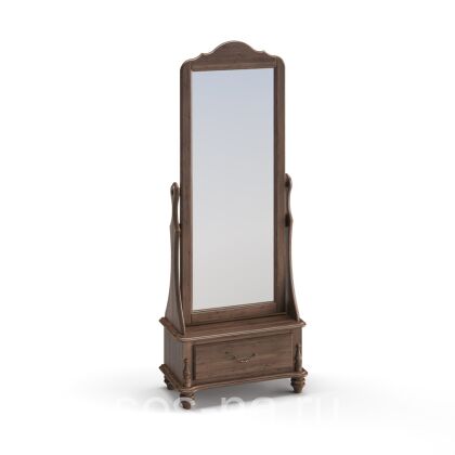 Тумба "Скандия" с зеркалом поворотным