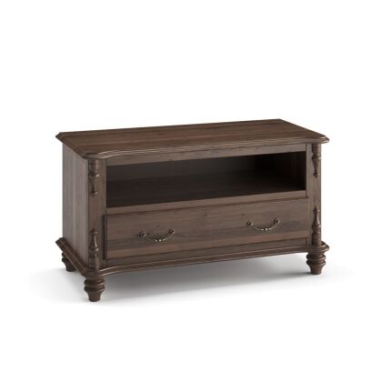 Тумба под ТВ Скандия с нишей и ящиком