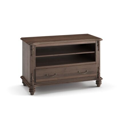 Тумба под ТВ Скандия с нишей, ящиком и полкой