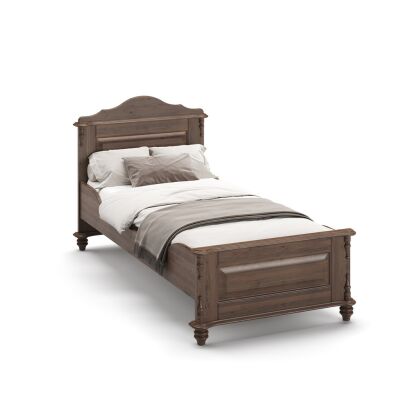 Кровать Скандия одинарная низкое изножье