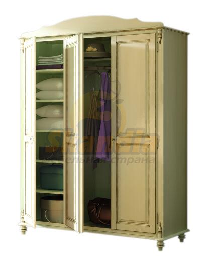Шкаф "Скандия" 3-х створчатый без ящиков
