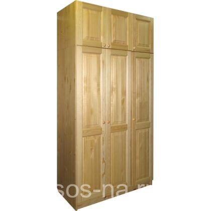 Оскар-3 Шкаф 3-дверный