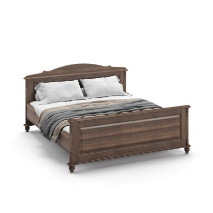 Кровать Скандия двуспальная с высокой спинкой