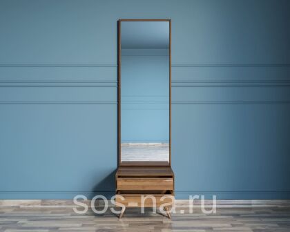 Зеркало "Bruni" с тумбой