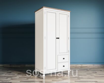 Шкаф двухстворчатый "Odri" мини с двумя ящиками