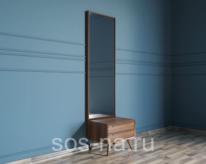 Зеркало "Bruni" с тумбой