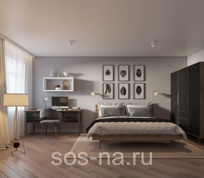 Кровать двуспальная "Bruni" 180*200