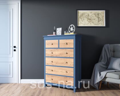Комод "Jules Verne" высокий из ясеня