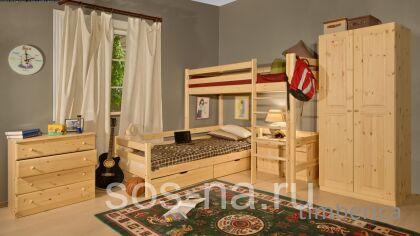 Шкаф Классик комбинированный