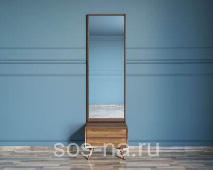 Зеркало "Bruni" с тумбой