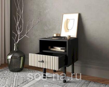 Тумбочка с нижним ящиком "Emerson" EM17