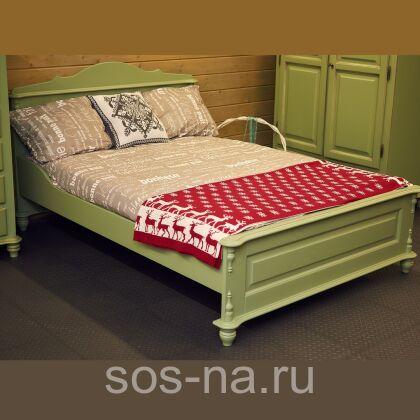 Кровать "Скандия" двойная (1600х2000) с низкой спинкой