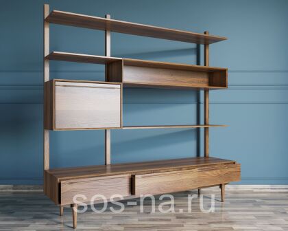 Стеллаж "Bruni" с ящиками