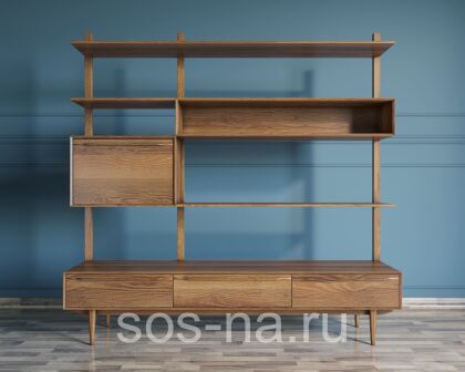 Стеллаж "Bruni" с ящиками