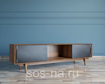 Консоль под TV "Bruni Black"