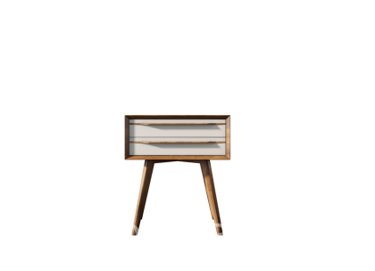 Тумба "Bruni white" с двумя ящиками BR-12WH