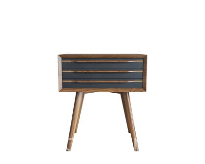 Тумба "Bruni Black" с тремя ящиками