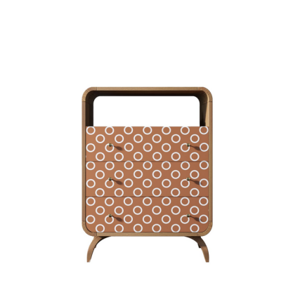 Высокий комод "Ellipse print" с тремя ящиками принт 3 EL04