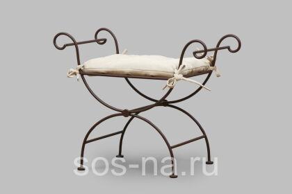 Банкетка кованая Валенсия 2-41