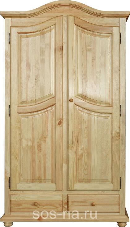 Шкаф 2х дверный Лотос с ящиками