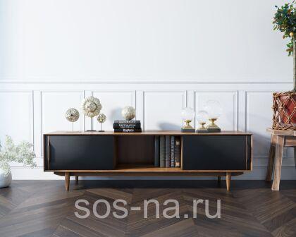 Консоль под TV "Bruni Black"