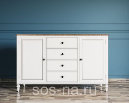 Комод 2 двери 4 ящика "Odri"