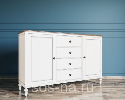 Комод 2 двери 4 ящика "Odri"