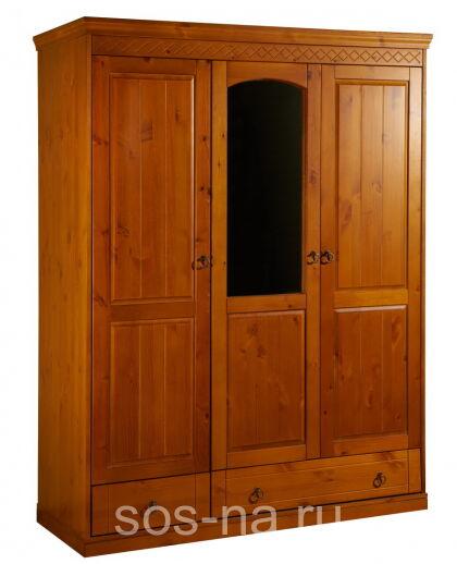 Шкаф Дания 3-ств №1