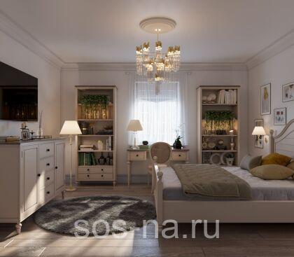 Комод 2 двери 4 ящика "Odri"