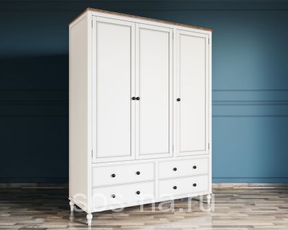 Шкаф трехстворчатый "Odri" с ящиками