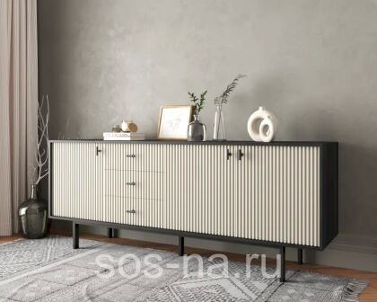 Комод с тремя дверками и тремя ящиками "Emerson" EM07