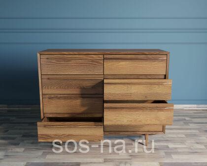 Комод "Bruni" на восемь ящиков