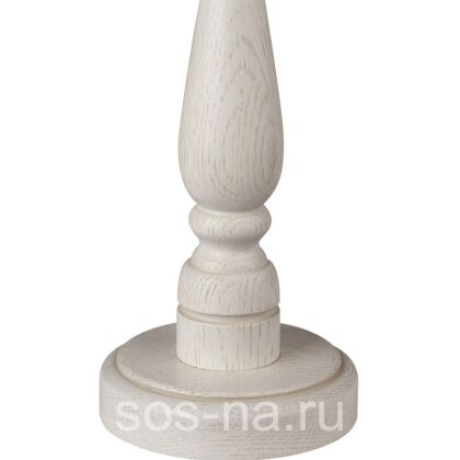 Лампа настольная Канталь выбеленный дуб с абажюром из шелка