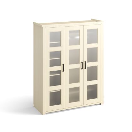 Шкаф "Ярви" 3-х створчатый со стеклом