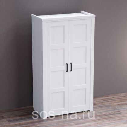 Шкаф "Ярви" 2-створчатый платяной со стеклом