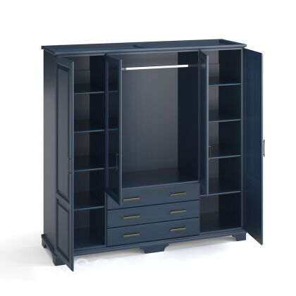 Шкаф 4-ств. с ящ. "Брусно"