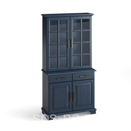 Шкаф-буфет Брусно 2-х створчатый (узкий верхний модуль), арт. Б3.29.02