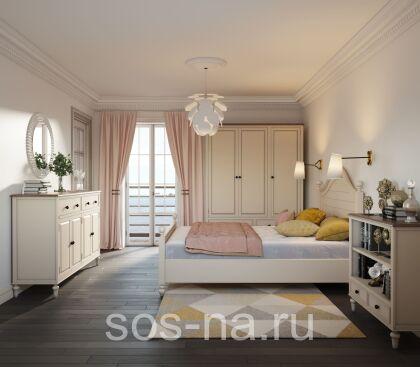 Шкаф трехстворчатый "Odri" с ящиками