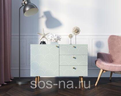 Комод "Berber" три ящика и дверка BB34