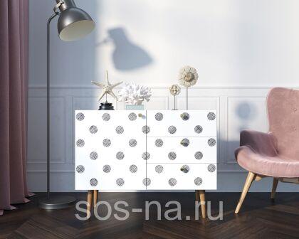 Комод "Berber" три ящика и дверка BB34