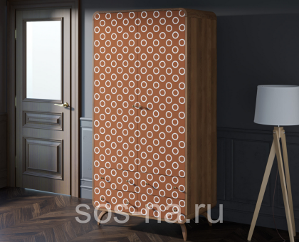 Шкаф "Ellipse Print" с ящиками принт