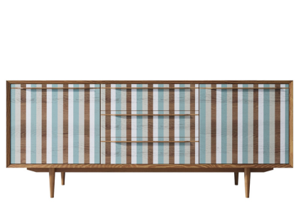 Комод "Bruni" с тремя ящиками и дверками BR-03